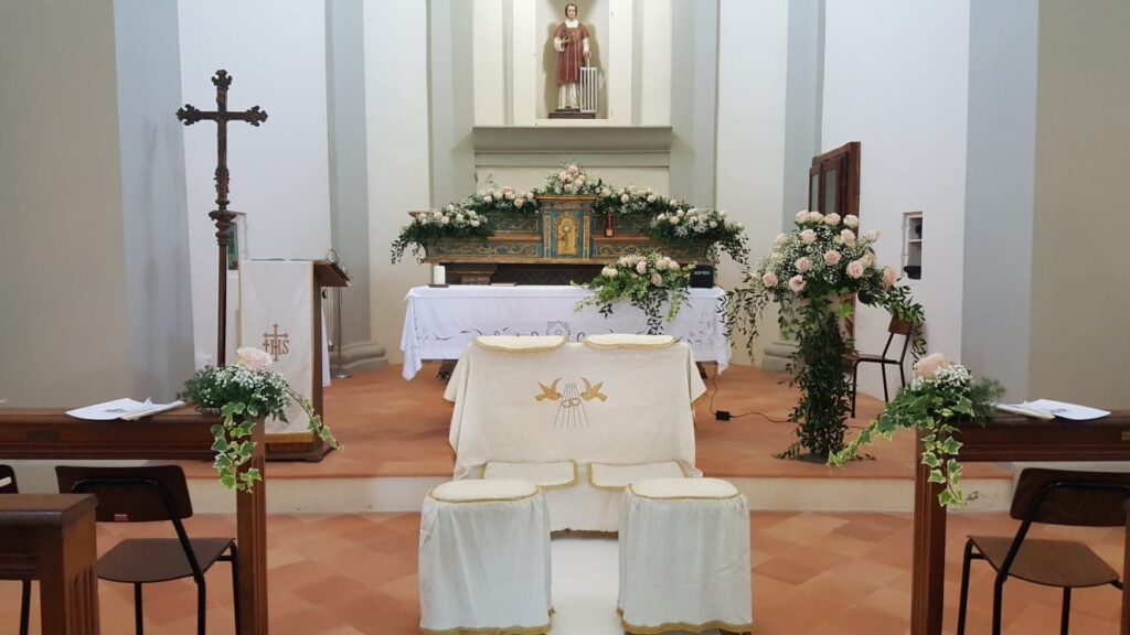 Allestimento chiesa
